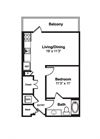 S1 web floor plan S1 web floor plan at Windsor Fitzhugh, 4926 Mission Avenue, Dallas